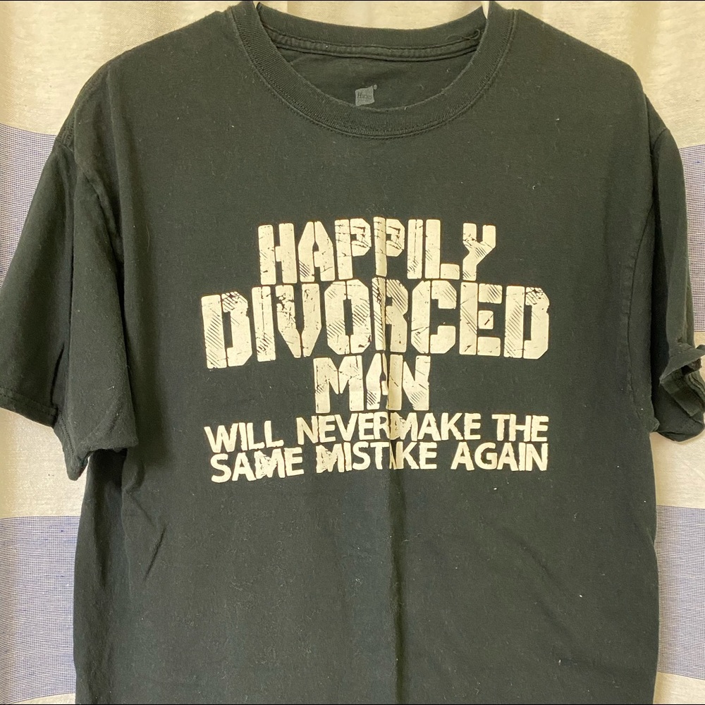 Divorced Tshirt large